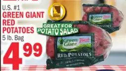 C Town GREEN GIANT RED POTATOES offer