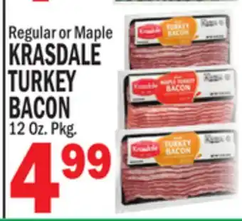 C Town KRASDALE TURKEY BACON offer