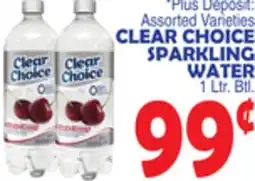 Bravo Supermarkets CLEAR CHOICE SPARKLING WATER offer
