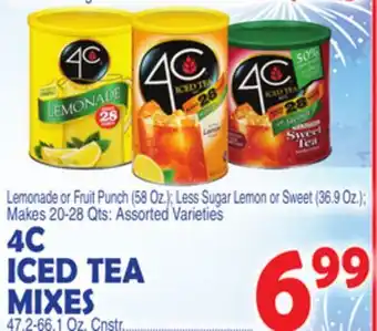 Bravo Supermarkets 4C ICED TEA MIXES offer