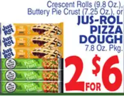 Bravo Supermarkets JUS-ROL PIZZA DOUGH offer