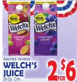 Bravo Supermarkets WELCH'S JUICE offer