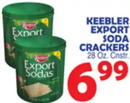 Bravo Supermarkets KEEBLER EXPORT SODA CRACKERS offer