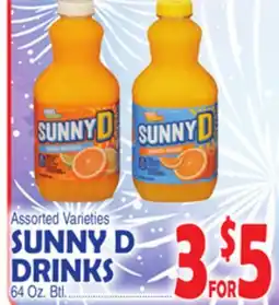 Bravo Supermarkets SUNNY D DRINKS offer