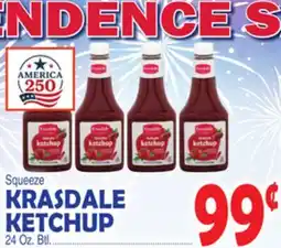 Bravo Supermarkets KRASDALE KETCHUP offer