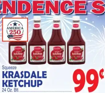 Bravo Supermarkets KRASDALE KETCHUP offer