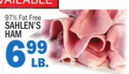 Bravo Supermarkets SAHLEN'S HAM offer