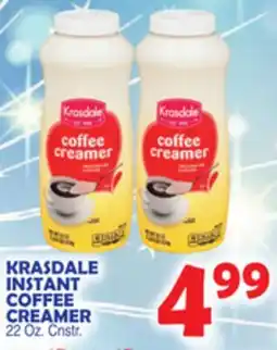 Bravo Supermarkets KRASDALE INSTANT COFFEE CREAMER offer