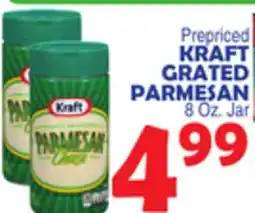 Bravo Supermarkets KRAFT GRATED PARMESAN offer