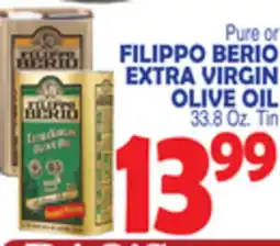 Bravo Supermarkets FILIPPO BERIO EXTRA VIRGIN OLIVE OIL offer