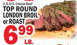 Bravo Supermarkets TOP ROUND LONDON BROIL or ROAST offer