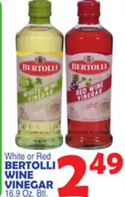 Bravo Supermarkets BERTOLLI WINE VINEGAR offer