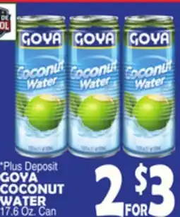 Bravo Supermarkets GOYA COCONUT WATER offer