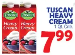 Bravo Supermarkets TUSCAN HEAVY CREAM offer