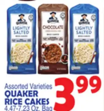 Bravo Supermarkets QUAKER RICE CAKES offer