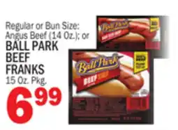 Bravo Supermarkets BALL PARK BEEF FRANKS offer