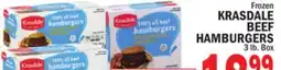 Bravo Supermarkets KRASDALE BEEF HAMBURGERS offer
