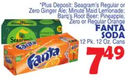 Bravo Supermarkets FANTA SODA offer