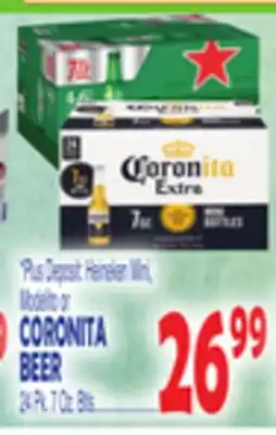 Bravo Supermarkets CORONITA BEER offer