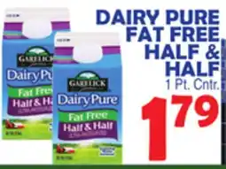 Bravo Supermarkets DAIRY PURE FAT FREE HALF & HALF offer