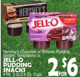 Bravo Supermarkets JELL-O PUDDING SNACKS offer