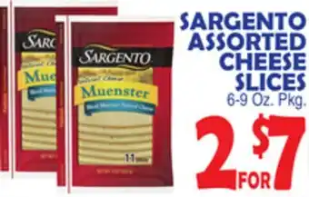 Bravo Supermarkets SARGENTO ASSORTED CHEESE SLICES offer