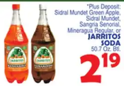 Bravo Supermarkets JARRITOS SODA offer