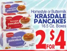 Bravo Supermarkets KRASDALE PANCAKES offer