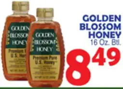 Bravo Supermarkets GOLDEN BLOSSOM HONEY offer