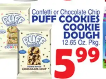Bravo Supermarkets PUFF COOKIES COOKIE DOUGH offer