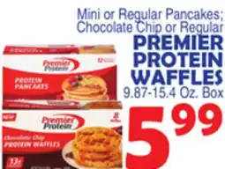 Bravo Supermarkets PREMIER PROTEIN WAFFLES offer