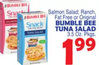 Bravo Supermarkets BUMBLE BEE TUNA SALAD offer