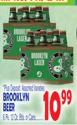 Bravo Supermarkets BROOKLYN BEER offer