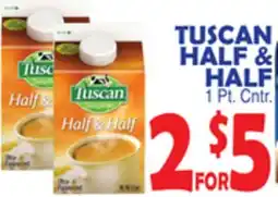 Bravo Supermarkets TUSCAN HALF & HALF offer