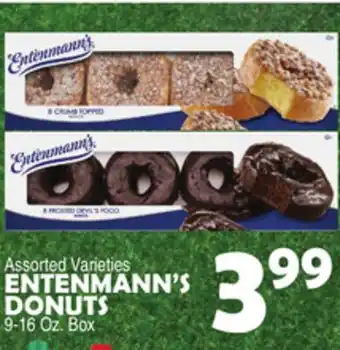 Bravo Supermarkets ENTENMANN'S DONUTS offer