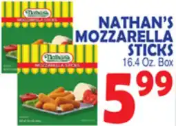 Bravo Supermarkets NATHAN'S MOZZARELLA STICKS offer