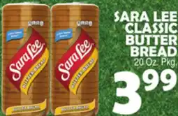 Bravo Supermarkets SARA LEE CLASSIC BUTTER BREAD offer