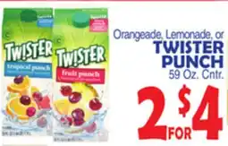 Bravo Supermarkets TWISTER PUNCH offer