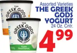 Bravo Supermarkets THE GREEK GODS YOGURT offer