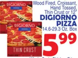 Bravo Supermarkets DIGIORNO PIZZA 14.6-29.3 Oz. Box offer