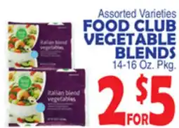 Bravo Supermarkets FOOD CLUB VEGETABLE BLENDS offer