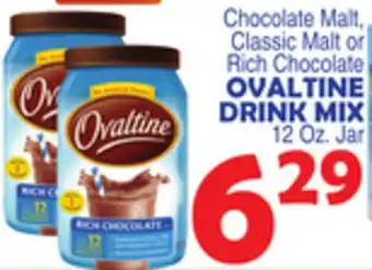 Bravo Supermarkets OVALTINE DRINK MIX offer