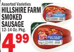 Bravo Supermarkets HILLSHIRE FARM SMOKED SAUSAGE offer