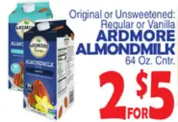 Bravo Supermarkets ARDMORE ALMONDMILK offer