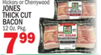 Bravo Supermarkets JONES THICK CUT BACON offer