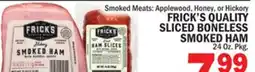 Bravo Supermarkets FRICK'S QUALITY SLICED BONELESS SMOKED HAM offer