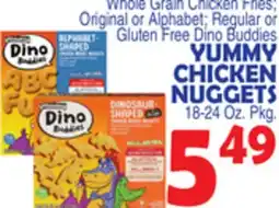 Bravo Supermarkets YUMMY CHICKEN NUGGETS 18-24 Oz. Pkg offer