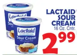 Bravo Supermarkets LACTAID SOUR CREAM offer