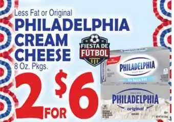 Bravo Supermarkets PHILADELPHIA CREAM CHEESE offer