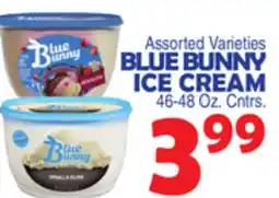Bravo Supermarkets BLUE BUNNY ICE CREAM offer